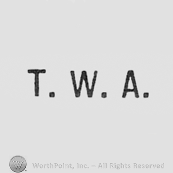 Letters TWA.