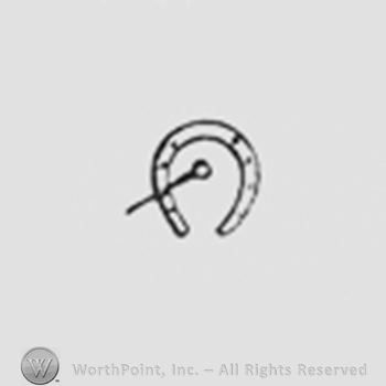 A horseshoe and a spike.