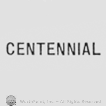 Word CENTENNIAL.