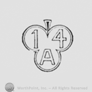 14 A written on a clover.