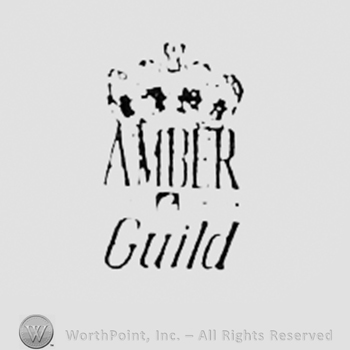 Words AMBER GUILD with a crown above.