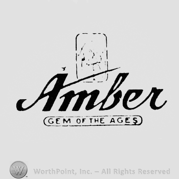 Words AMBER GEM OF THE ADGES.