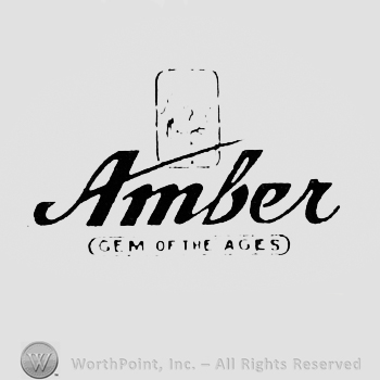 Words AMBER GEM OF THE ADGES.