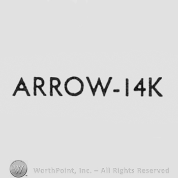Word ARROW - 14K.