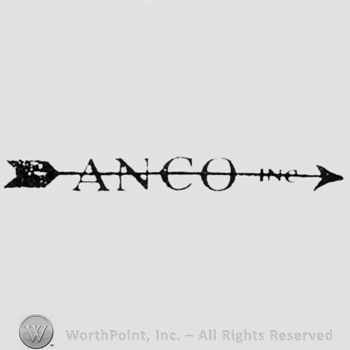 Word ANCO INC crossed by an arrow.