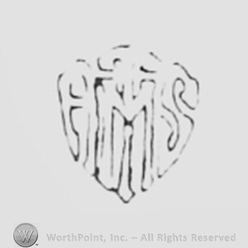 Monogram of letters AMS.