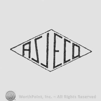 Word ASJECO written inside a diamond.