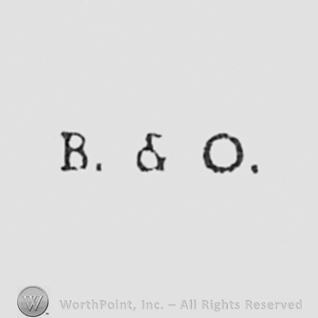 B & O.