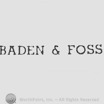 Words HADEN & FOSS>