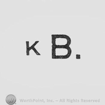 Letters K and B.