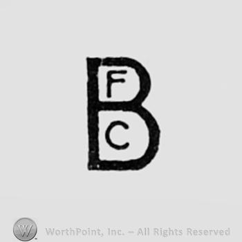 Letter F and C inside letter B.
