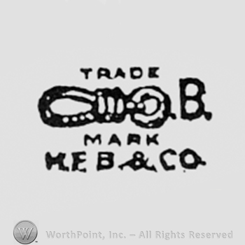 Letter B and a node; words TRADE MARK written bellow.