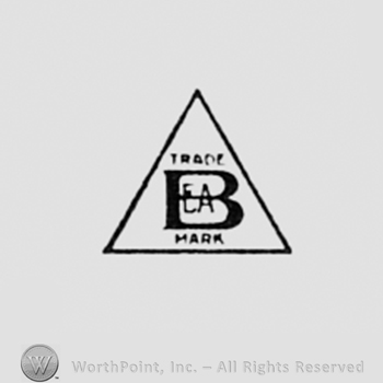 Letter B inside a triangle.