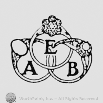 Three rings and letters AEB.