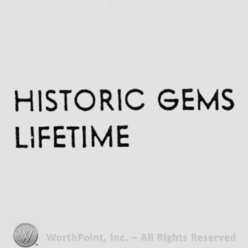 Words: HISTORIC GEMS LIFETIME.