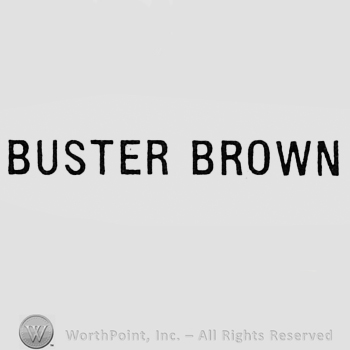 Words BUSTER BROWN.