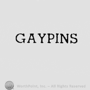 Word GAYPINS.