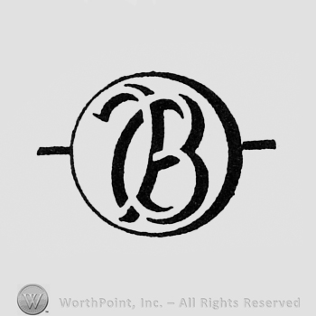 Letter B inside a circle.