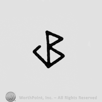 Monogram of letters B and J.