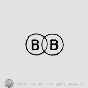 Double B inside a double circle.