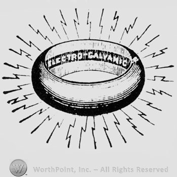 Ring and words ELECTRIC GALVANIC.