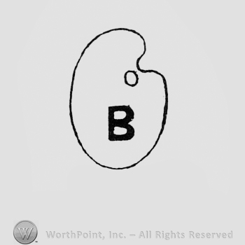 Letter B inside a shape and word STERLING written bellow.