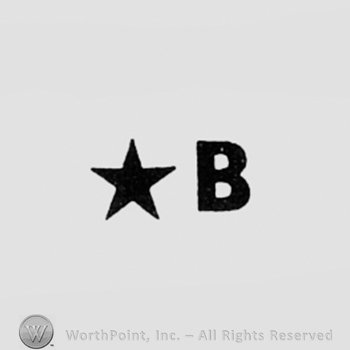 Letter B and a star.