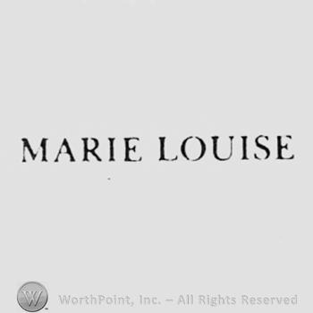 Words MARIE LOUISE.