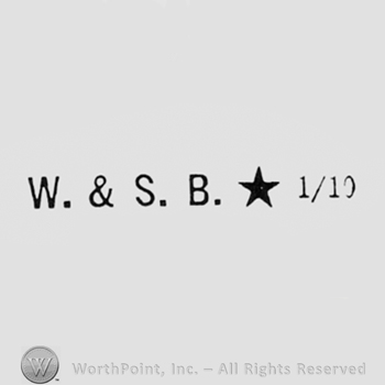 Letters W, S, B a star, and 1/10.