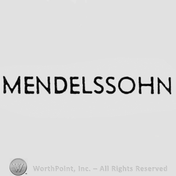 Word MENDELSSOHN.