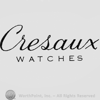 Words CRESAUX WATCHES.