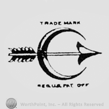 Crescent and an arrow.