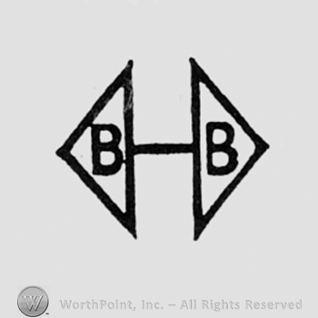 Double B inside a double triangle.