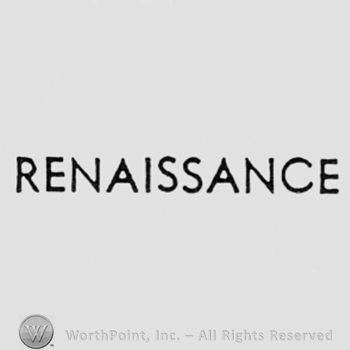 Word RENAISSANCE.