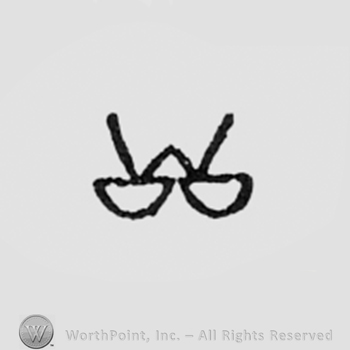 Monogram of letters W and B.
