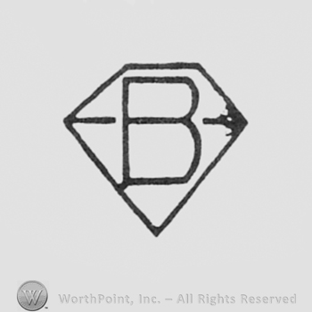 Letter B inside a diamond.