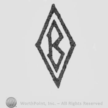 Letter B inside a diamond.