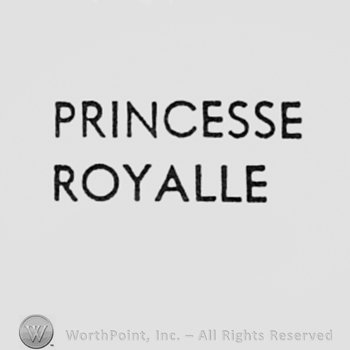 Words PRINCESSE ROYALLE.