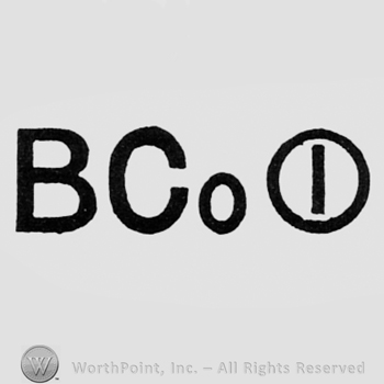 Letters B,Co written next to letter I inside a circle.