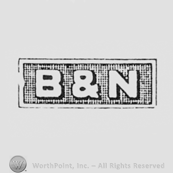 Letters B & N inside a rectangle.