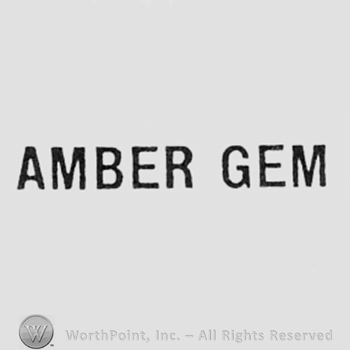 Words AMBER GEM.