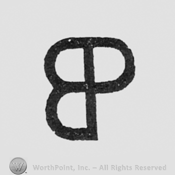 Monogram of letters B and P.