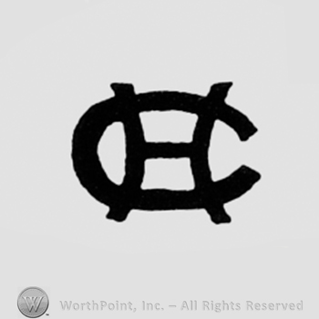 Monogram of letters C and h.