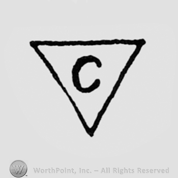 Letter C inside a triangle.