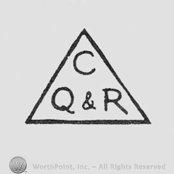 Letters C, Q & R inside a triangle.