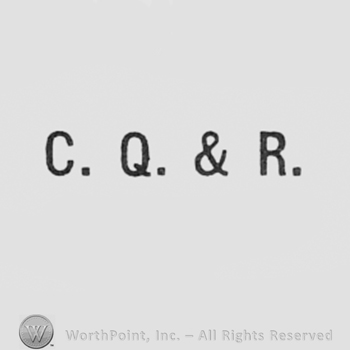 Letters C.Q & R.