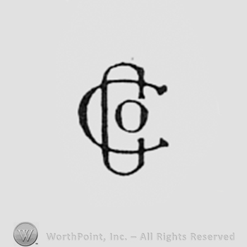 Monogram of letters CCO.