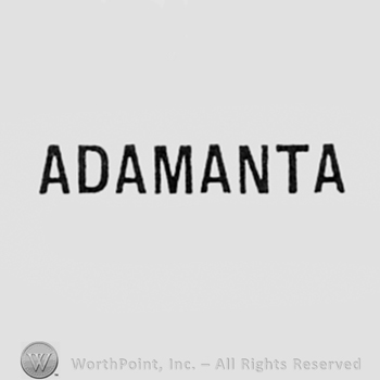 Word ADAMANTA.