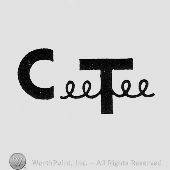 Letter C and T, and a curl.