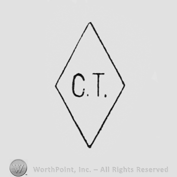 Letters C and T inside a diamond.